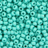 Miyuki seed beads 8/0 - Opaque turquoise green 8-412